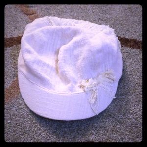 Kids white cap